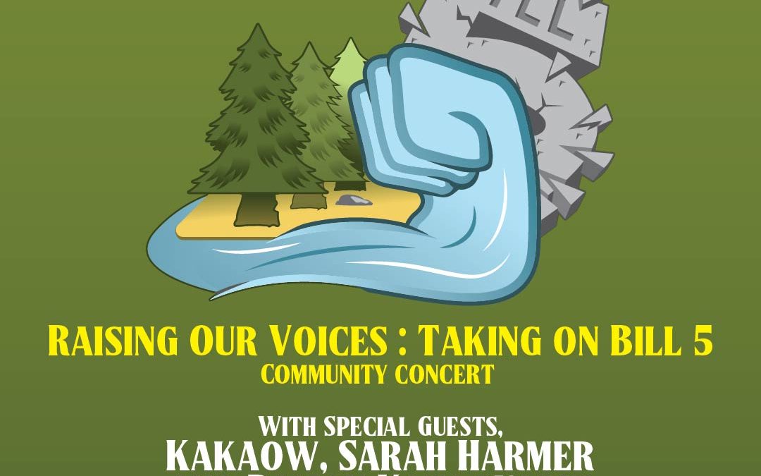 Raising Our Voices:  Taking on Ontario Bill 5 – The Concert