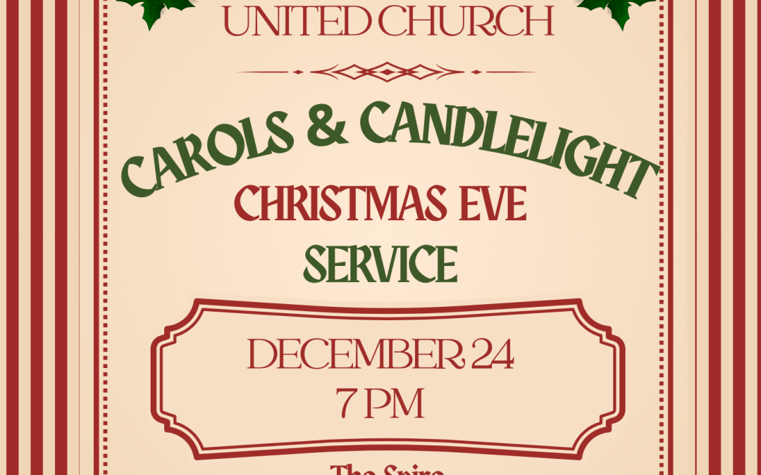 Carols & Candlelight: A Christmas Eve Service with Sydenham Street United Church