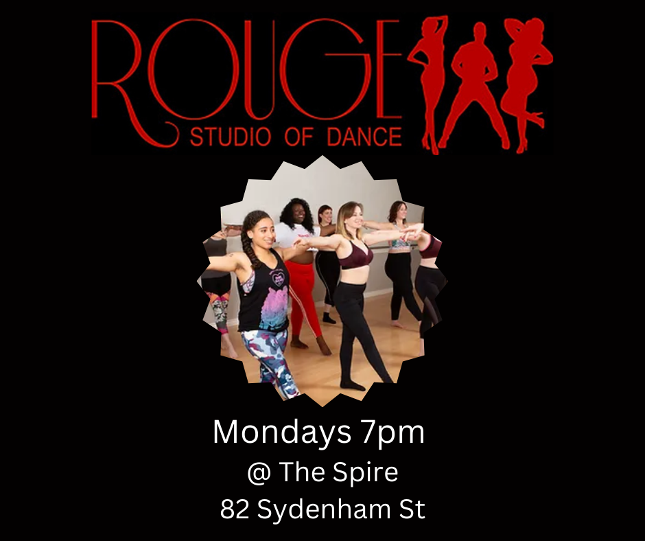 Whether you’re a beginner or someone with experience, come in for a bit of Monday night fun! New choreography each week. Open to bombshells of all shapes and sizes that wish to uncover their inner